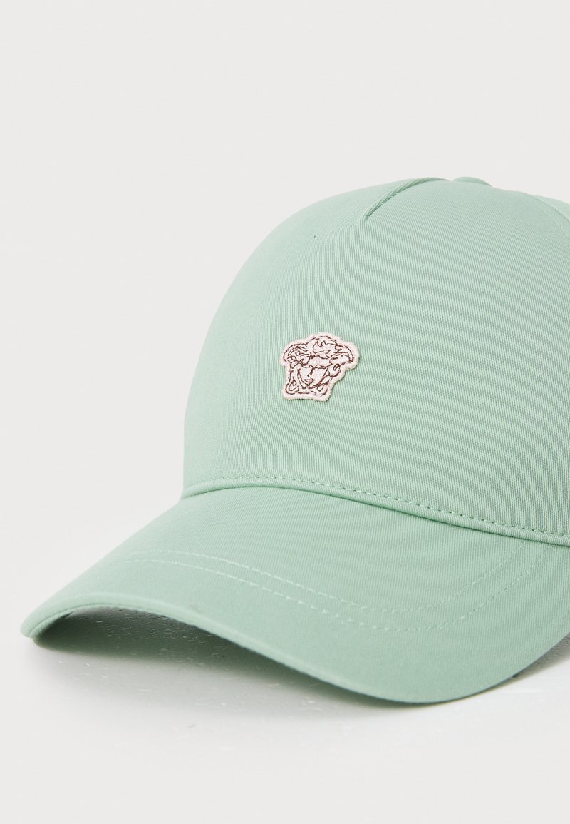 Versace MEDUSA PATCH UNISEX Cappellino sea green/dusty rose