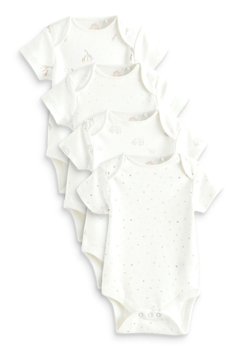 Next - 4-PACK - Body - delicate white, Förstora