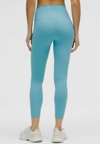 lululemon WUNDER TRAIN HIGH-RISE ANKLE LENGTH - Leggingek - washed blue