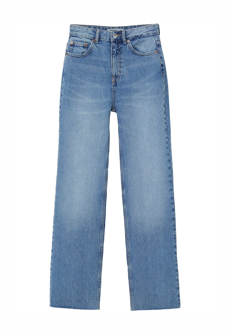 PULL&BEAR Straight leg jeans blauw denim/bluedenim