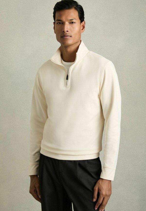 REGULAR FIT - CREEK BRUSHED HALF - Strickpullover