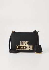 Love Moschino CUT OUT LOGO - Schoudertas - nero