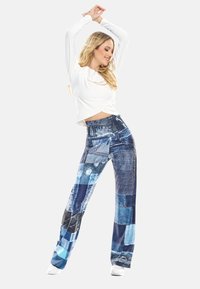 Winshape Retuusid - püksid - patchwork blue