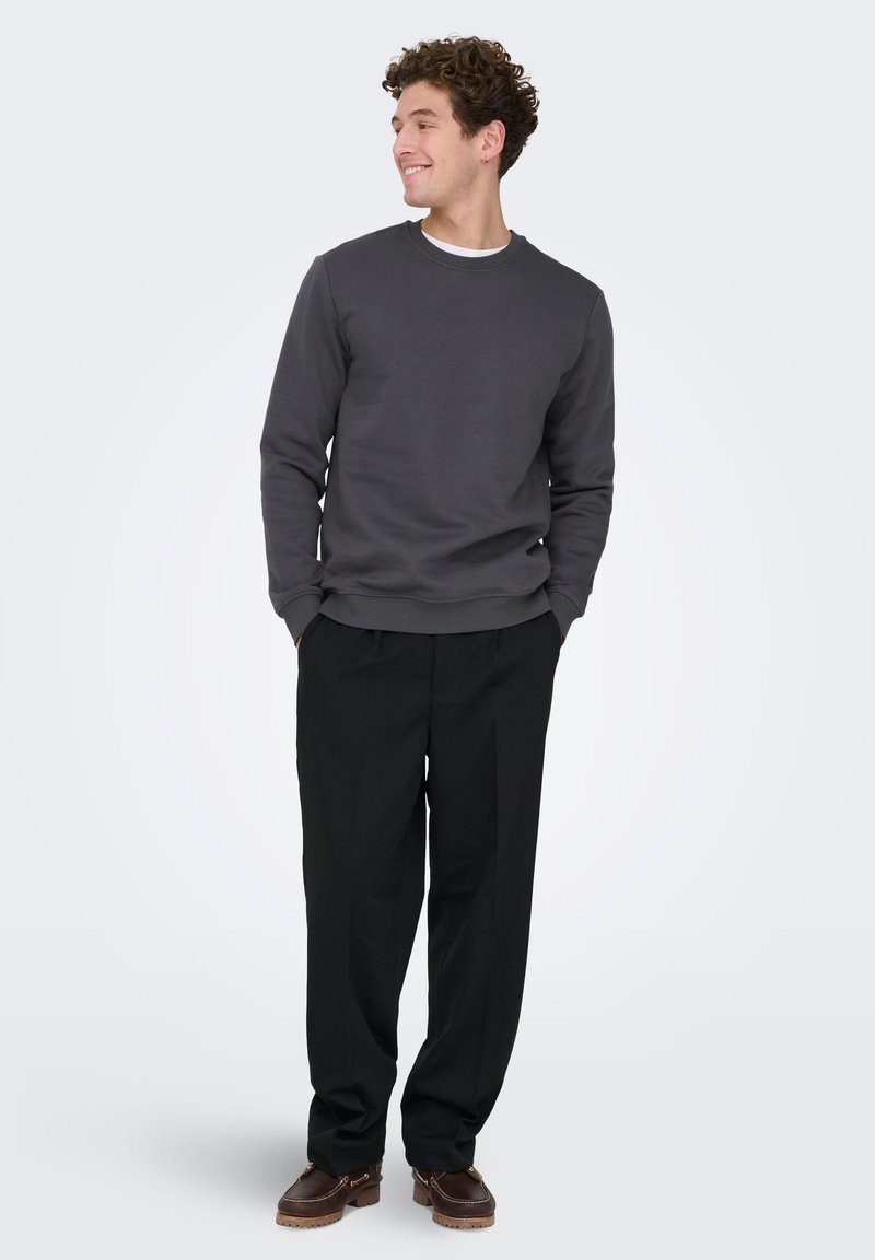 ONLY & SONS Onsconnor Reg Crew Neck Sweat Noos, Blue