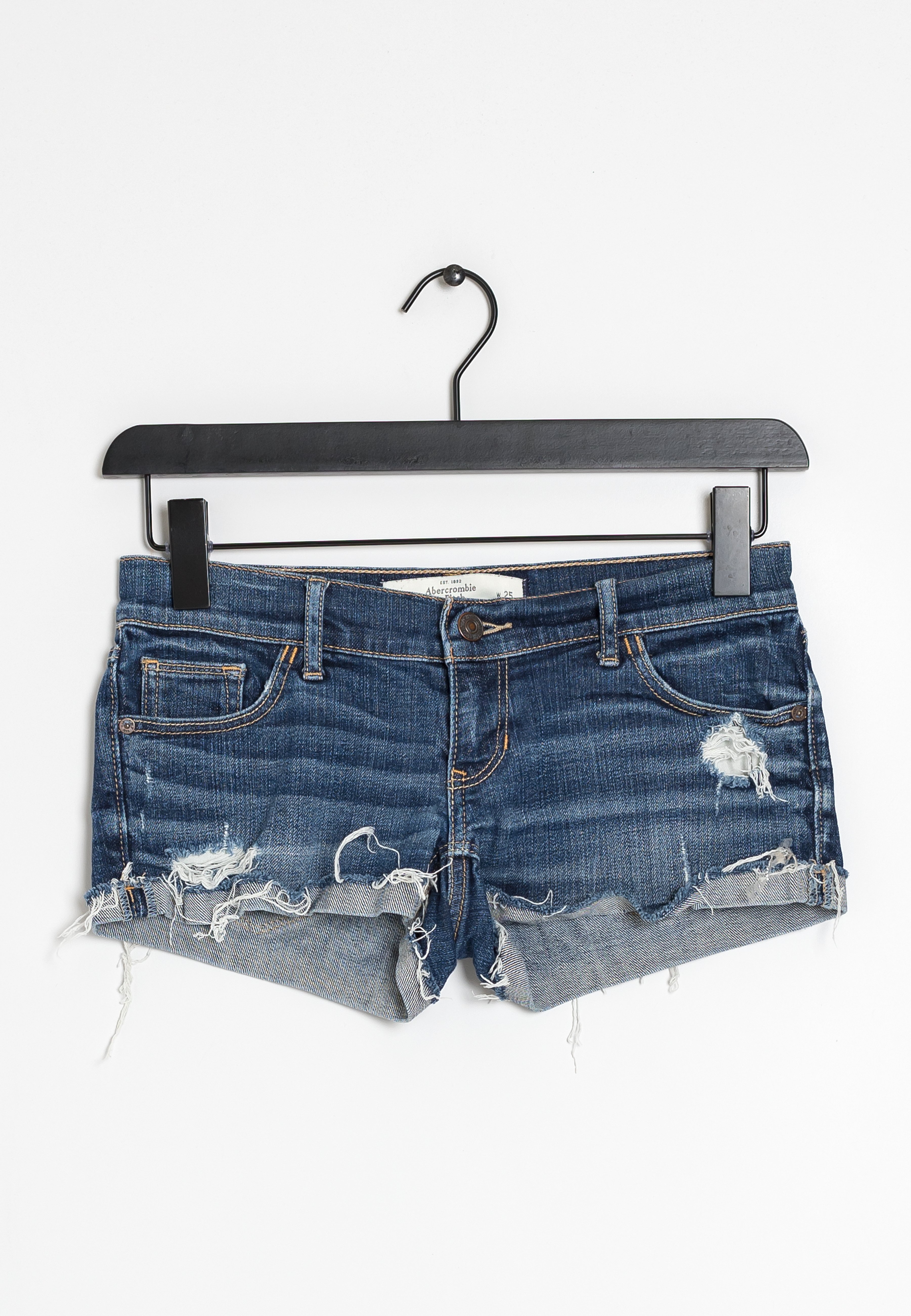 Abercrombie \u0026 Fitch Shorts di jeans - blue/blu - Zalando.it