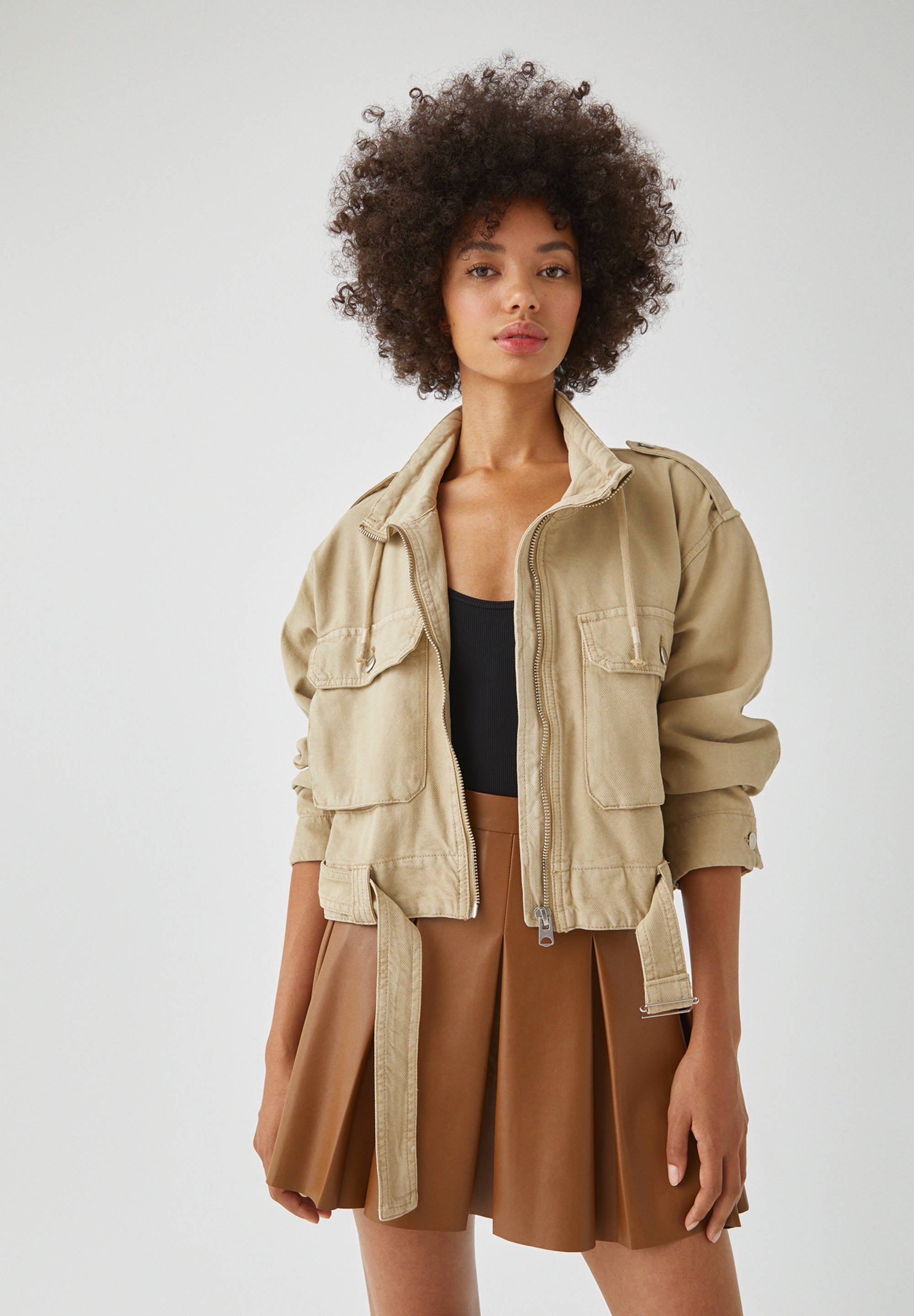 PULL&BEAR Tunn jacka sand Zalando.se PULL&BEAR Tunn jacka khaki Zalando.se