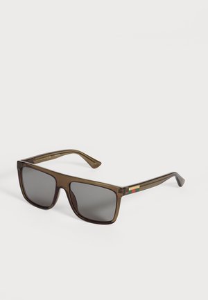 Gucci, Lunettes de soleil - green/grey
