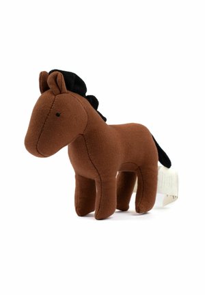 Fabelab RATTLE - HORSE HILDUR - Peluche - chestnut