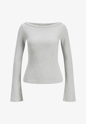 JJXX, TOP JXFIFI TOP - Langarmshirt - light grey melange