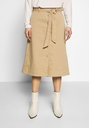 Gonna a campana - light brown