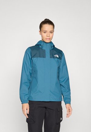 ANTORA RAIN JACKET - Sadetakki - space/deep cypress