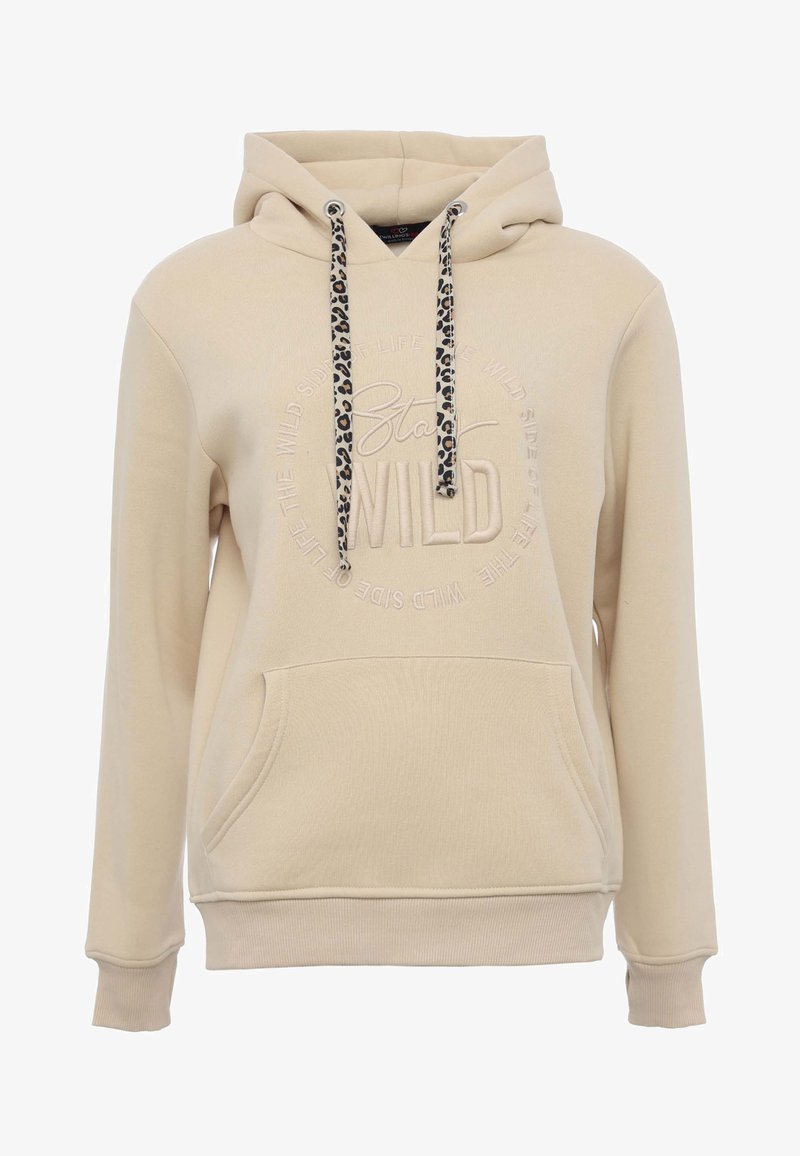 Joop Lila Hoodies Damen JOOP! Sweatshirt (1-tlg) Stickerei