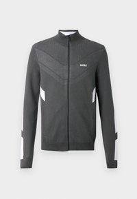 TENNIS RETRO - Cardigan - dark grey