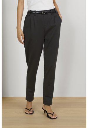 Pantalon classique - mottled black