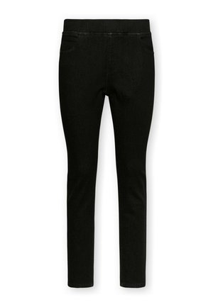Elena Mirò, JEANS SKINNY LAVAGGIO WASHED - Vaqueros slim fit - nero