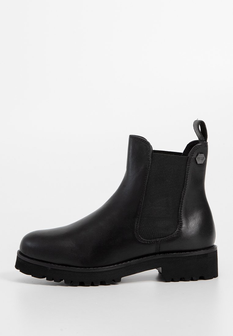 Mexx Enkellaarsjes met plateauzool zwart Mexx Enkellaarsjes met plateauzool zwart