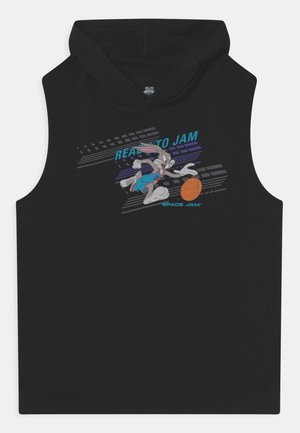 SPACE JAM DOWN THE COURT HOODED UNISEX - Toppe - black