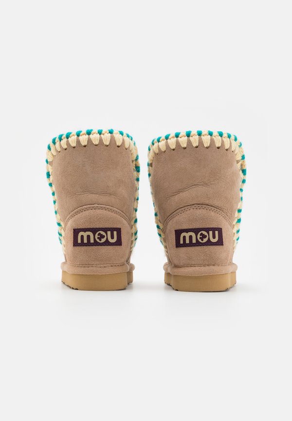 ESKIMO OVERSTICHING UNISEX – Snowboot/Winterstiefel – camel