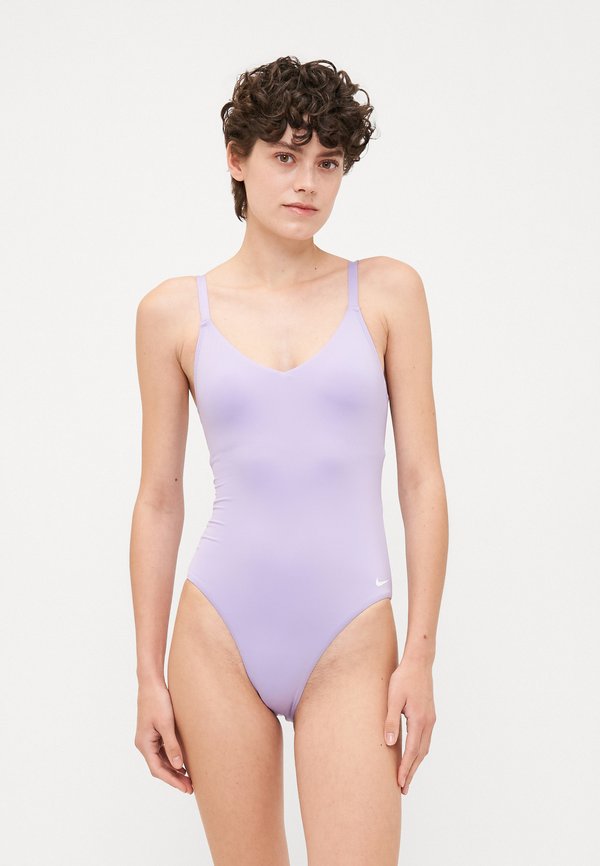 V NECK ONE PIECE - Swimsuit - hydrangeas3