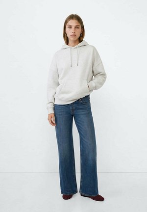 Mango Kids, TEEN - Jersey con capucha - mottled light grey