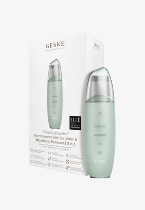 GESKE MICROCURRENT SKIN SCRUBBER BLACKHEAD REMOVER 9 IN 1 - Skincare tool - green