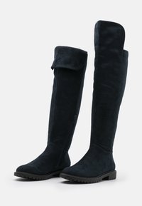 Anna Field Botas mosqueteras - dark blue