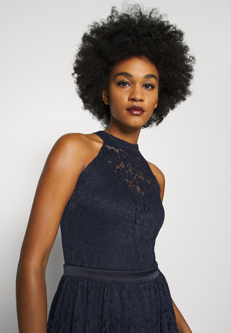 Wal G Laila Dress Ballkleid Navy Blue Dunkelblau Zalando De