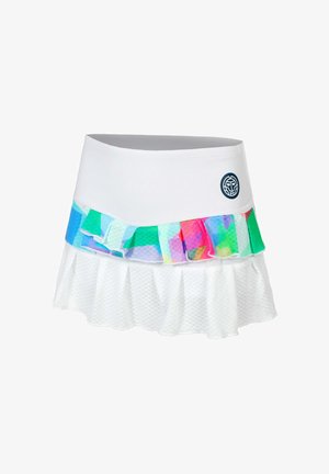 BIDI BADU, ROCK KALEIDO PLEATED SKORT - Gonna sportiva - white mixed