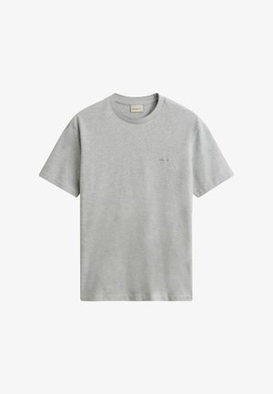 GANT, T-Shirt basic - grey melange