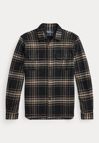 CLASSIC FIT PLAID FLANNEL WORKSHIRT - Skjorte - black/cream