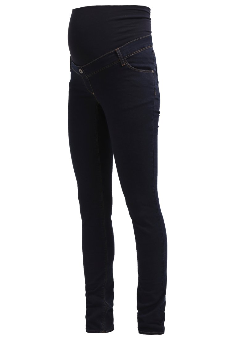 love2wait Slim fit jeans donkerblauw denim