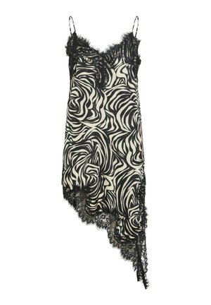 VILA, SLIP DRESS VITONE ASYMMETRIC - Freizeitkleid - birch