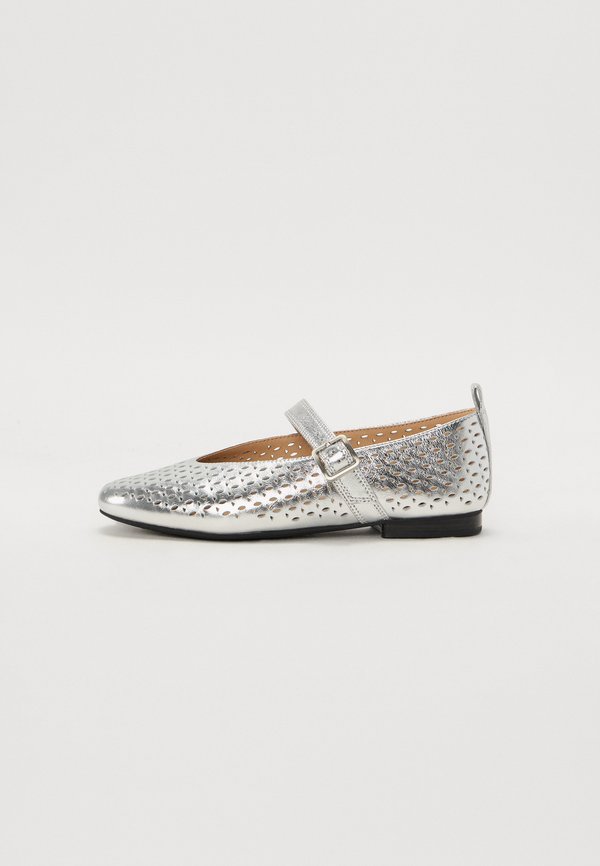 FAWNA JANE - Ballet pumps - silver metallic
