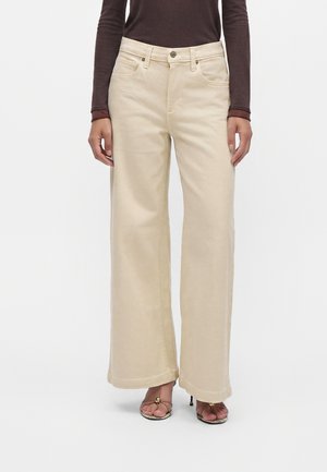 GAP Petite, STRIDE BEACH PEBBLE - Дънки със свободна кройка - beach pebble