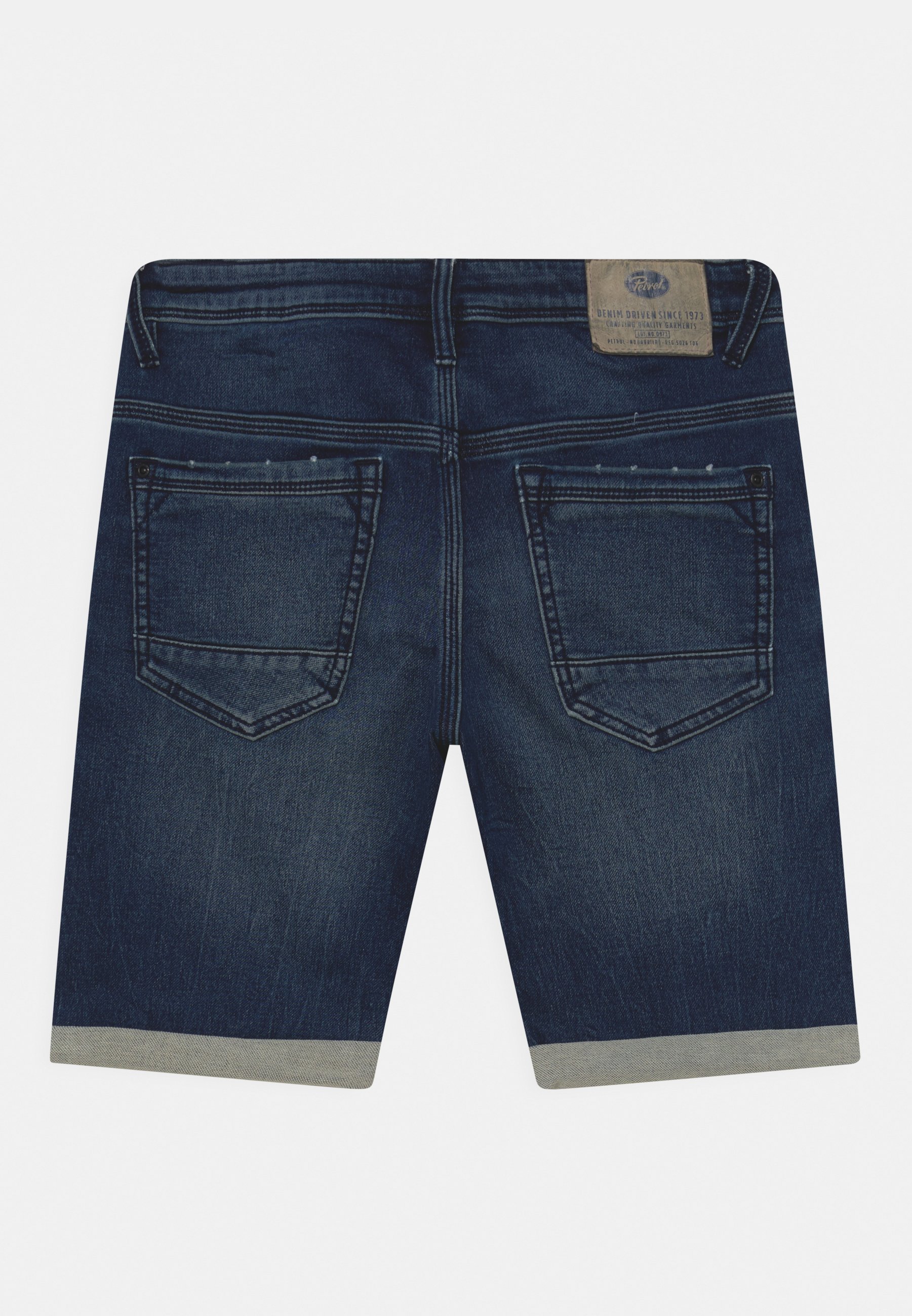 Petrol Industries Denim shorts - dark 