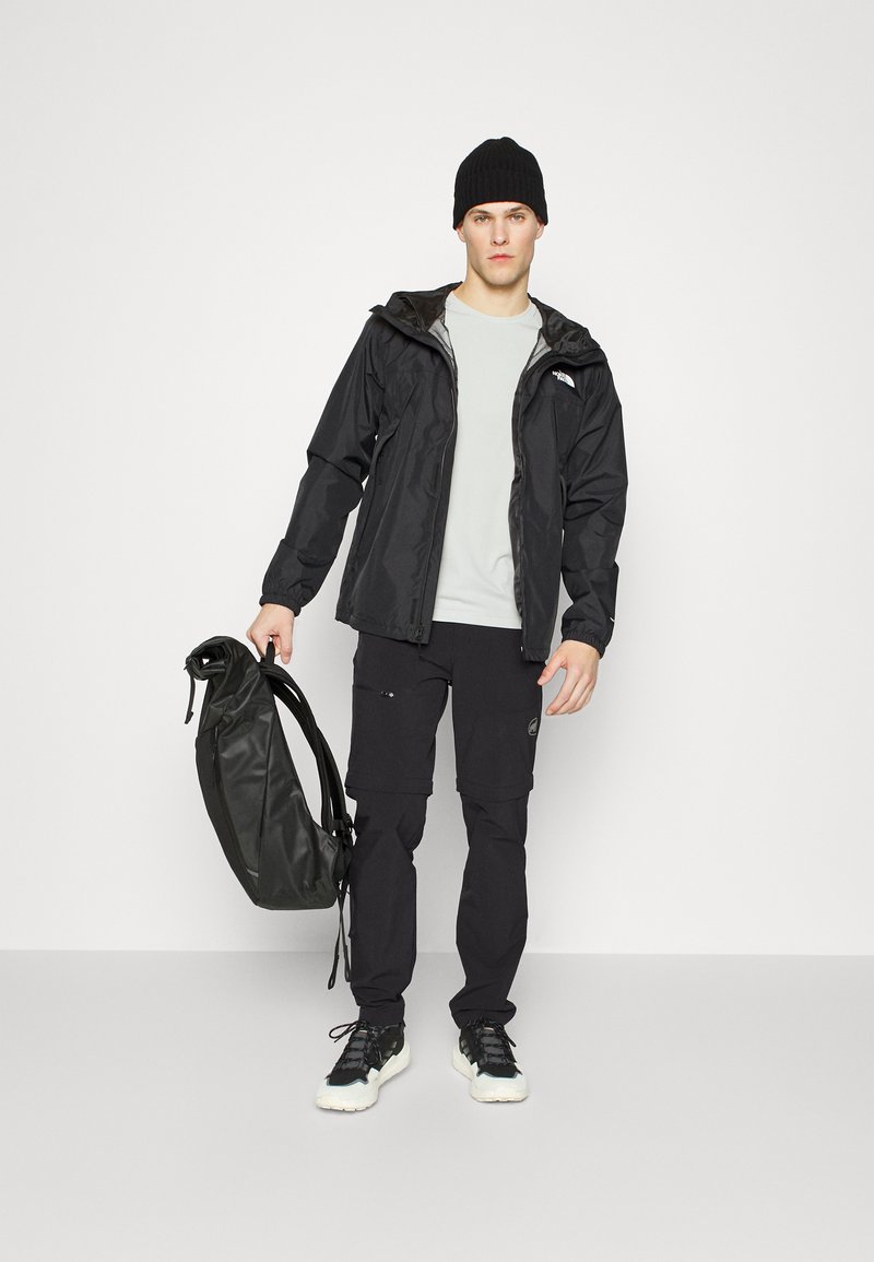 MAMMUT Men's Black Lightweight Windproof Slim Hiking Runbold Pants Size 48 / M