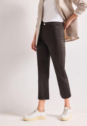 Street One 3/4 FLARED LEG HOSE IM CASUAL FIT - Bukser - espresso brown