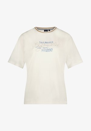 SPLICE - Print T-shirt - egret