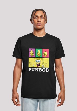 SPONGEBOB SCHWAMMKOPF FUNBOB - Print T-shirt - black