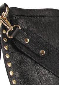 DrachenLeder Umhängetasche - schwarz