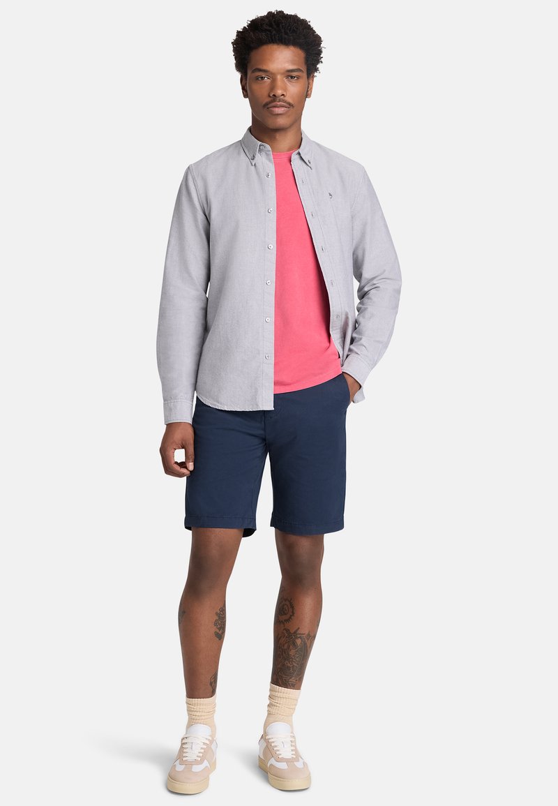 Timberland DUNSTAN GARMENT DYE SHORT SLEEVE TE - Jednoduché tričko - american beauty pink