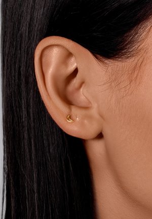 Singularu MOON SHAPE - Pendiente individual - color oro