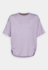 Puma STUDIO TWIST TEE  - Spordi T-särk - pale plum