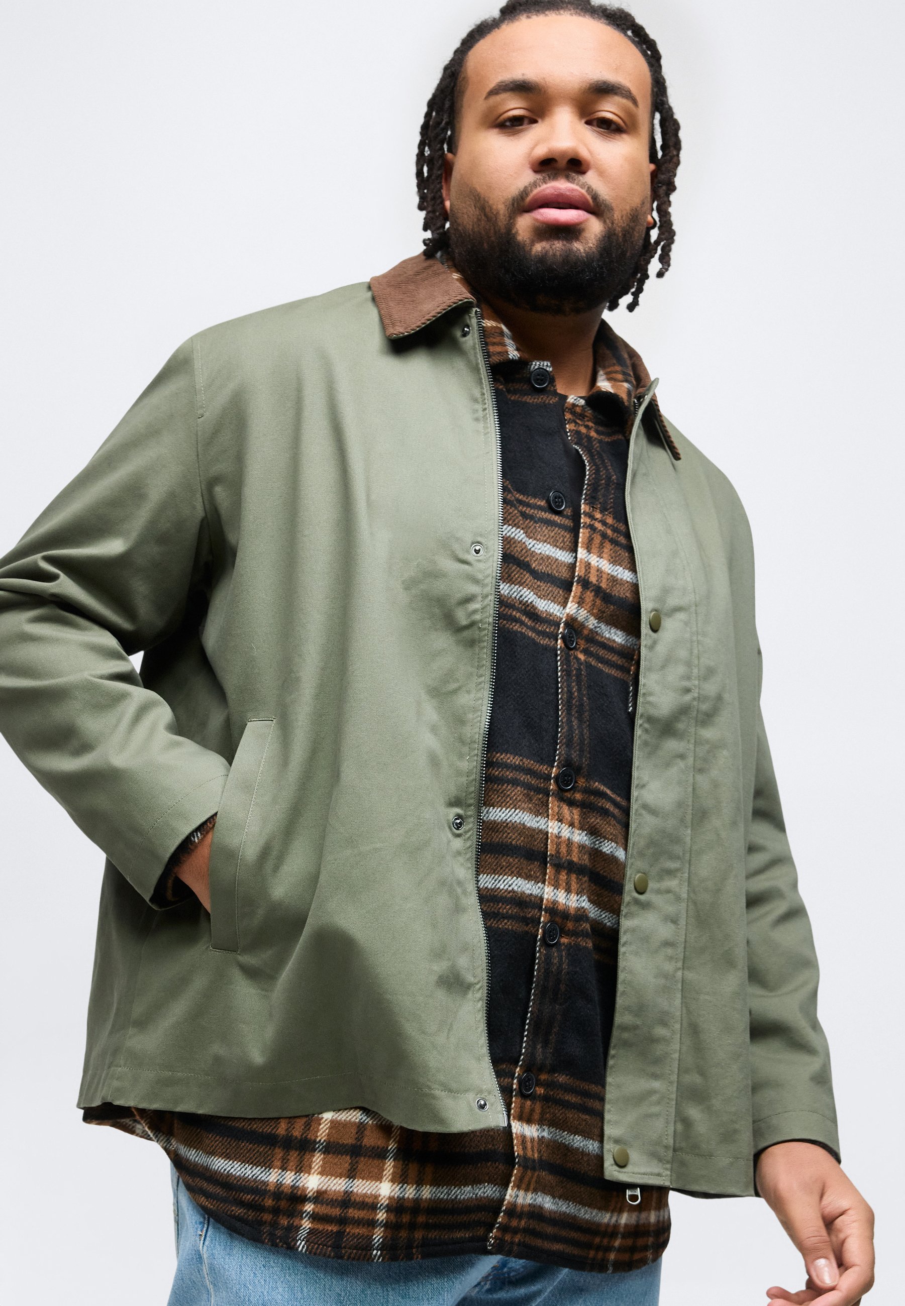 Sister Jane MIST JACQUARD JACKET UNISEX - Summer jacket - blue