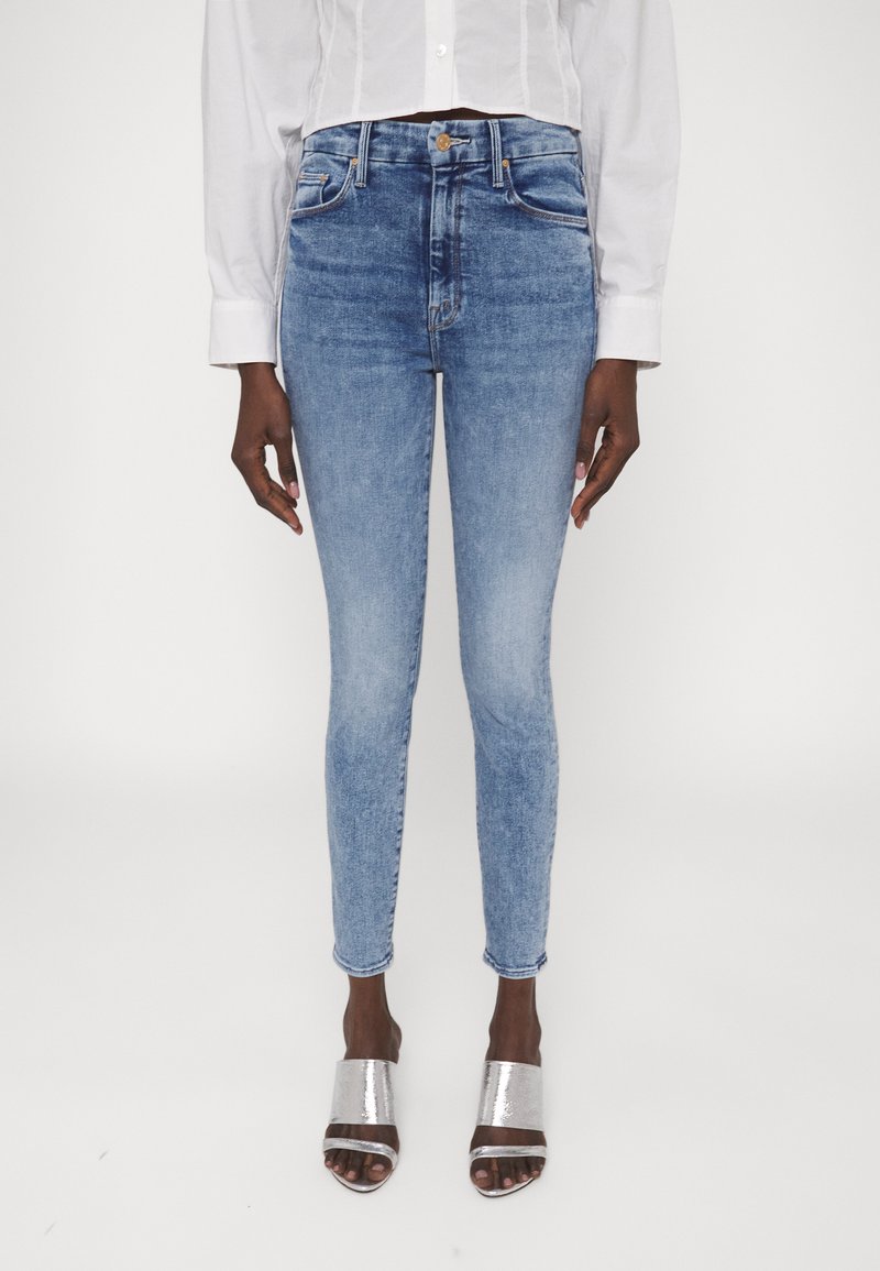 Mother ON THE ROAD - Skinny-Farkut - blue denim