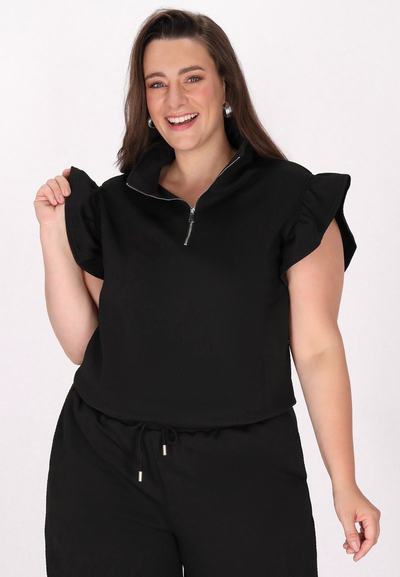 Blouse Lania Noir Missy main image 1
