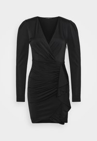 CHARMIAN DRESS - Jerseyklänning - jet black