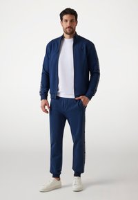 Guess REISSVERSCHLUSS - Sweatjacke - dunkelblau