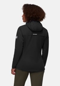 Mammut RIME IN FLEX HOODED - Fleece jacket - black