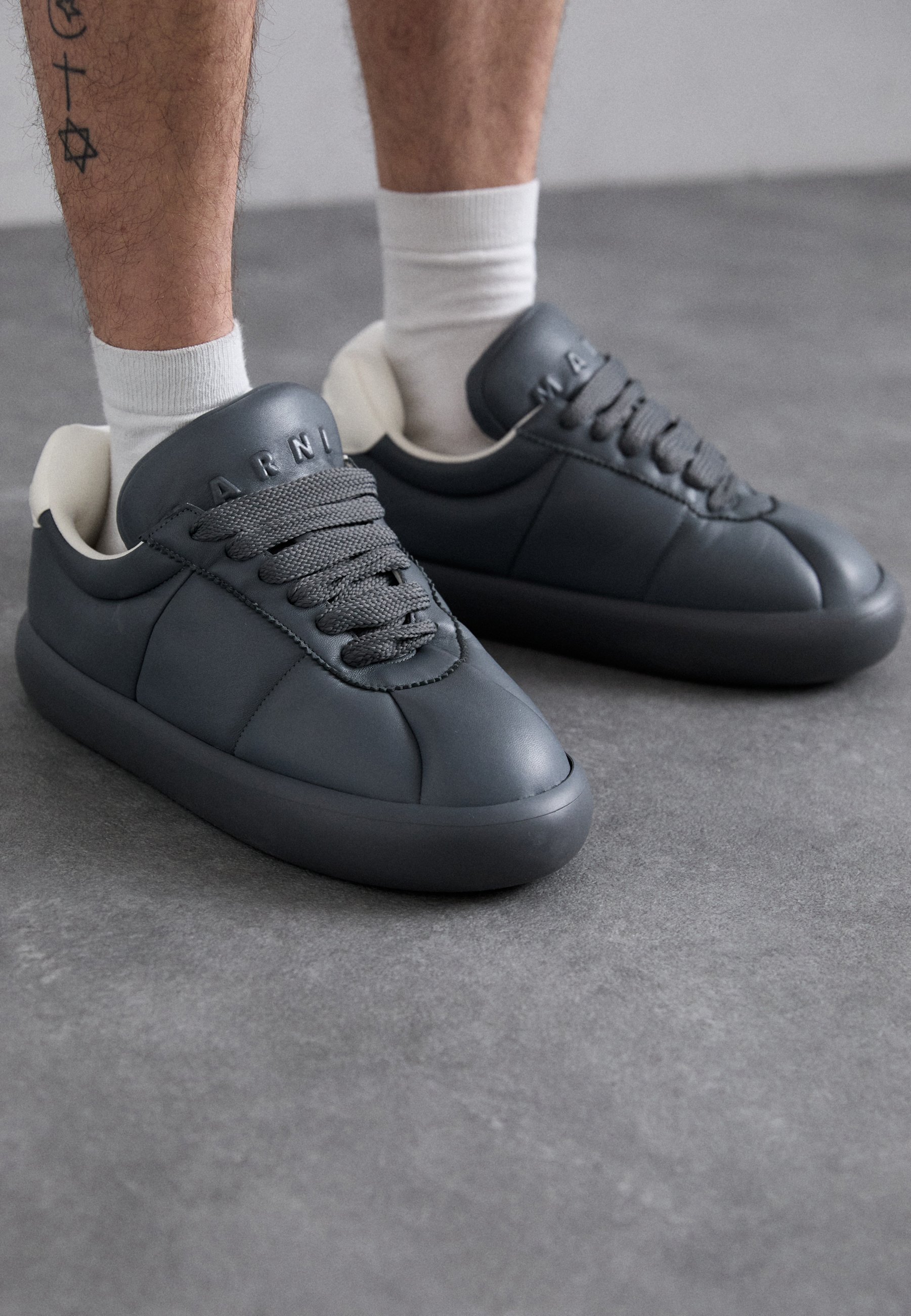 Marni Skate shoes - neutral grey/grey - Zalando